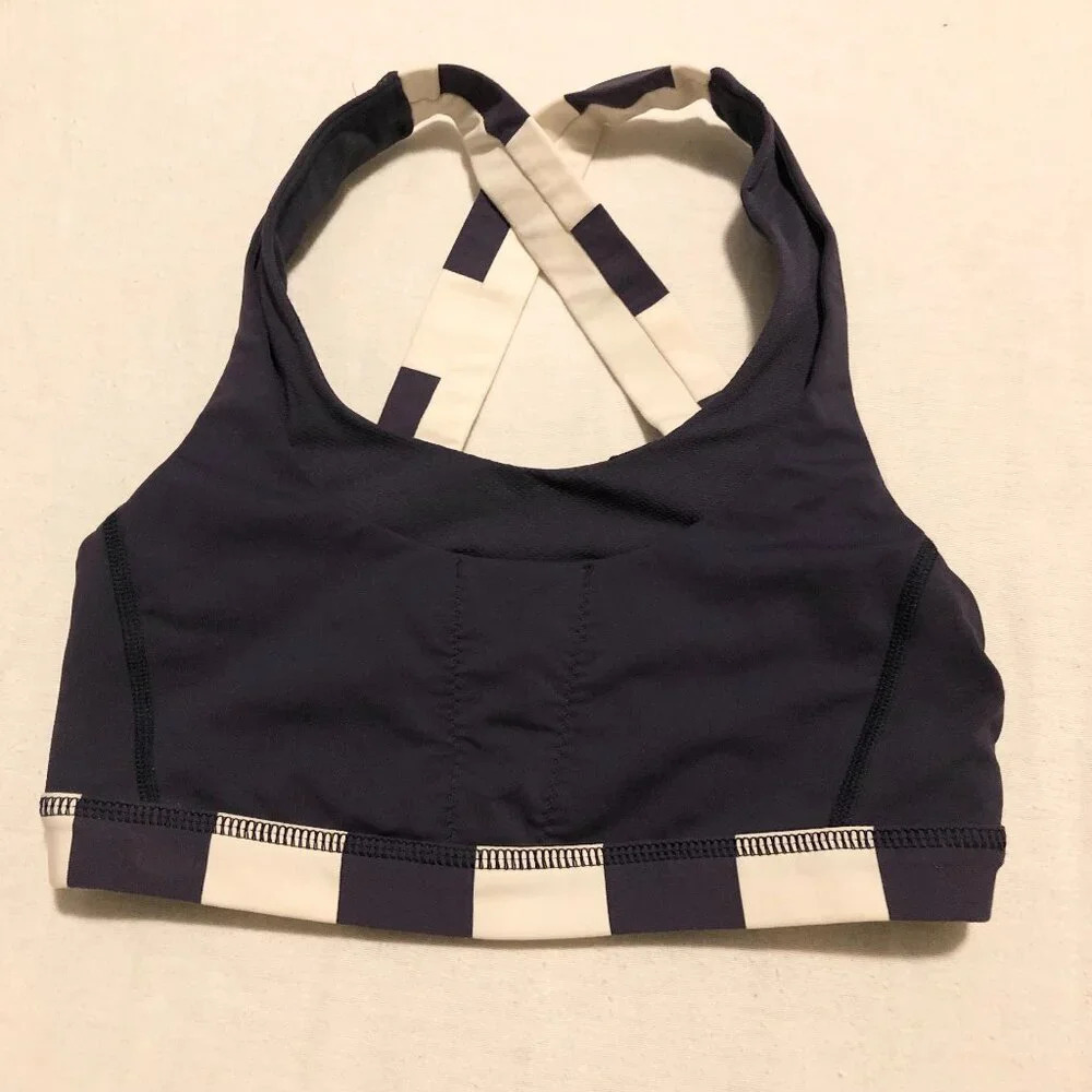 Lululemon Run Stuff Your Bra Sports Bra Womens Size 4